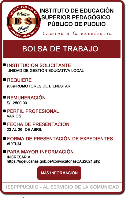 bolsa de trabajo 6