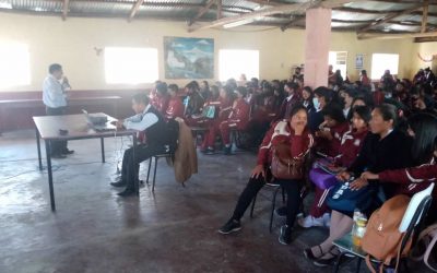 TALLER DE CONCIENTIZACIÓN DE LOS ALUMNOS DEL IESPP PUQUIO SOBRE EL PROCESO DE LICENCIAMIENTO.